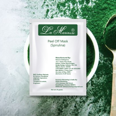 Lamarinere Spirulina Peel Off Mask 20gms (Pack of 10pcs)