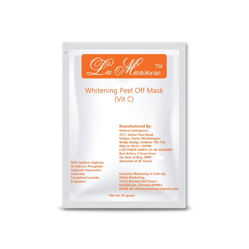Lamarinere Vitamin-C Peel Off Mask 20gm (Pack of 10pcs)